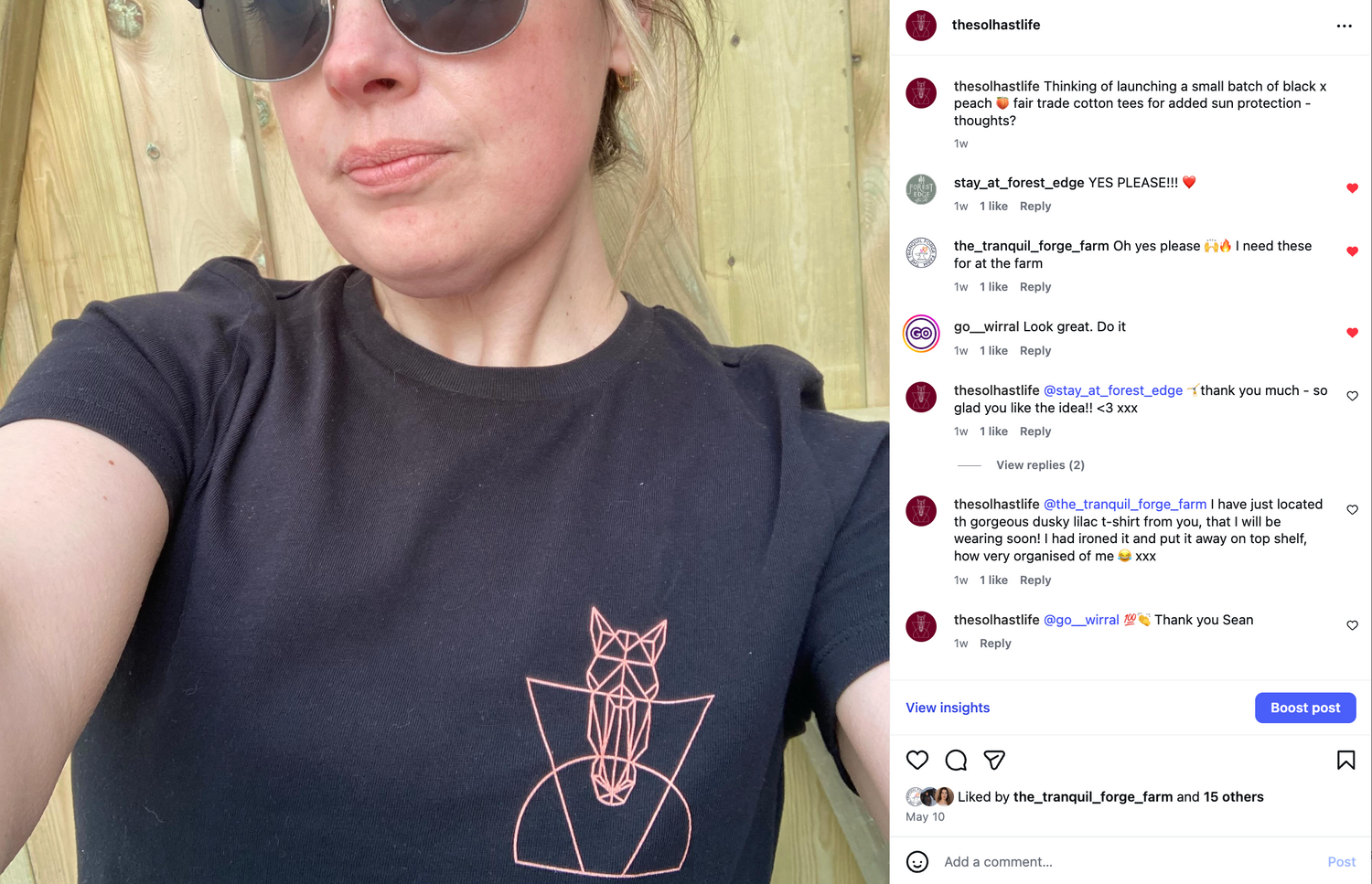 Limited edition Warrior Woman tee